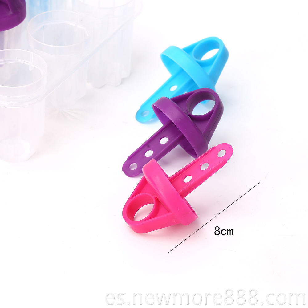 6PCS Frozen Popsicle Mold with Stick Holder